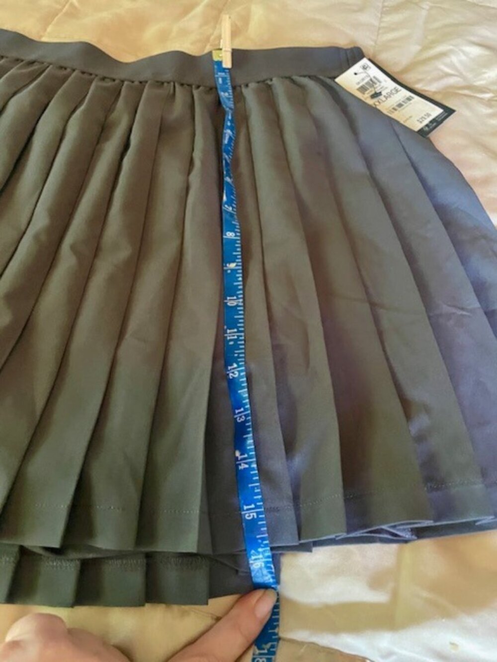 pleated tennis skirt